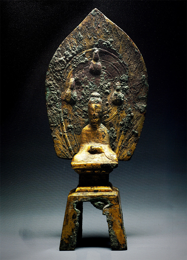 奏响一曲来自北魏的沧桑之歌—北魏（太和十一年）铜鎏释迦牟尼佛坐像